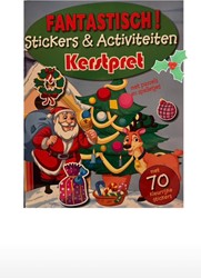 Autocollants et activités Harlequin Noël. 24 pages+8