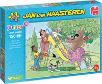 Jumbo puzzle Jan van Haasteren Junior toboggan 150 pièces enfants