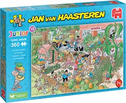 Jumbo puzzle Jan van Haasteren Junior jardin d'école 360 pièces carton