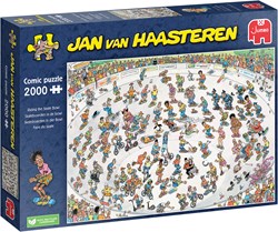 Jumbo puzzle Jan van Haasteren 2000 pièces skateboard cartoon