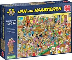 Jumbo puzzle Jan van Haasteren maison de retraite 1000 pièces cartoon