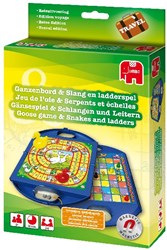 Jumbo Jeu de l'oie voyage & Serpents et Échelles jeu de société enfants
