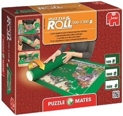 Jumbo tapis de puzzle Puzzle & Roll - Tapis de rangement jusqu'à 1500 pièces vert
