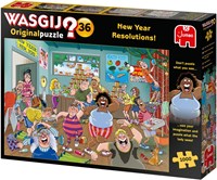 Jumbo puzzle Wasgij Original 36 - Bonnes intentions cartoon 1000 pièces-2