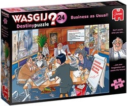 Casse-tête Jumbo Wasgij Destiny 24 - Business as Usual (1000 pièces)