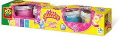 Ses - Pâte à modeler paillettes - lavable - ne sèche pas - loisirs créatifs