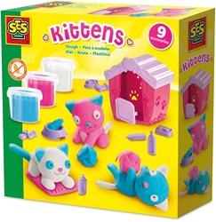 Ses coffret pâte à modeler - Crée tes chatons avec accessoires