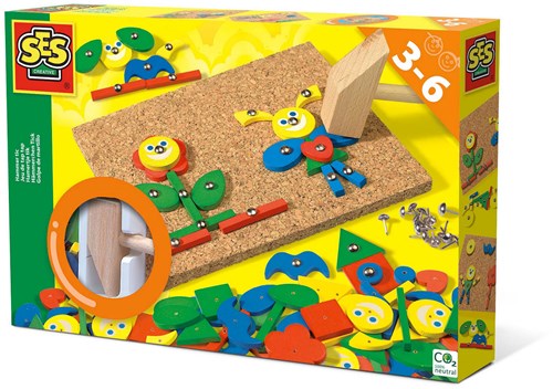 Ses Hamertje Tik Fantasie - Jouet Montessori créatif - Kit de bricolage