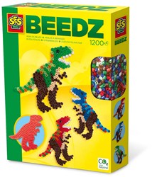 Ses Perles à Repasser - set dinosaures - 1200 perles - jouet créatif