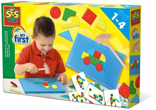 Ses Hamertje Tik jouet Montessori - set original avec formes de base