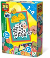 Ses autocollants imprimé animal - set créatif pour enfants