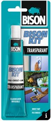 Bison colle universelle transparente 50ml tube pour plastique et textile