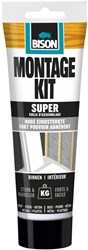 Bison colle de montage tube 200g - colle forte pour l'intérieur
