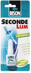 Bison colle forte - colle liquide puissante avec pinceau flacon 5g