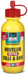 Bison colle à bois extra résistante à l'eau 75g - colle forte pour bois intérieur et extérieur