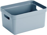 Sunware boîte de rangement plastique bleu 13L - Sigma home - boîte à jouets