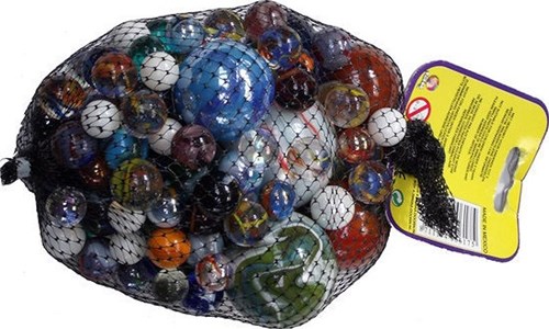 Don Juan billes 1 kilo verre Mexique jouet coloré