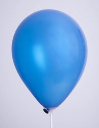 Globos ballons jouet bleu foncé métallisé 25 pièces fête