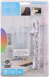 Grundig bande LED flexible 2 mètres lumière blanc chaud éclairage