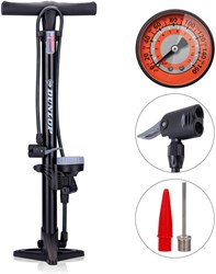 Dunlop Fietspomp met drukmeter
