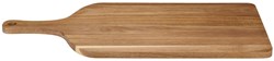 Alpina planche à découper bois cuisine plateau de service 57x30cm design durable