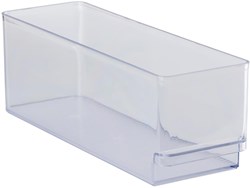 Alpina boîte de rangement réfrigérateur plastique transparent 29.7x9.5x10cm cuisine