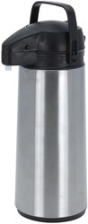 Carafe à café isotherme avec pompe inox 1,8 litre - distributeur isolé