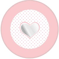 Assiettes en carton rose babygirl 8 pièces fête baby shower fille