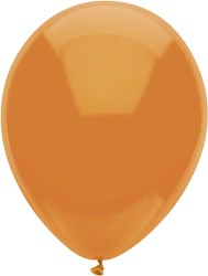Ballons orange 30cm 100 pièces décoration de fête latex