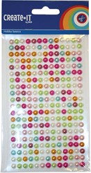 Create-It perles autocollantes set de diamants bleus pour enfants