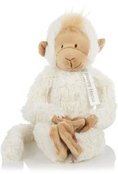 Happy Horse peluche singe blanc 45 cm - singe suspendu en peluche
