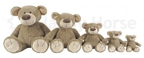 Happy Horse ours en peluche Bella 40 cm - doudou marron-2