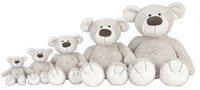Happy Horse peluche Ours Baggio 70cm - Gris - Grand ours en peluche-2