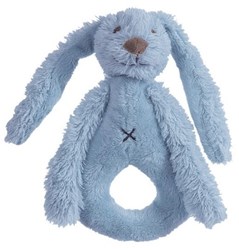 Happy Horse hochet Lapin Richie bleu foncé cadeau bébé
