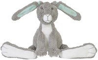 Happy Horse peluche lapin Twine gris - 31 cm - doudou bébé