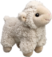 Harlekijn peluche mouton Lammetje Wollie 14 cm jouet en peluche
