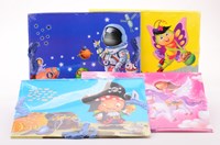 Teken bewaarmap pochette créative pour dessins et bricolages d'enfants