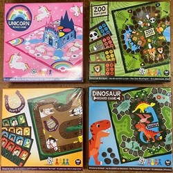 Wins Holland jeu de société licornes licorne jeu magique enfant carton 4+