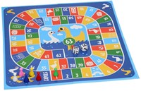 Wins Holland jeu de société 2-en-1 jeu de l'oie et ludo pour enfants-2