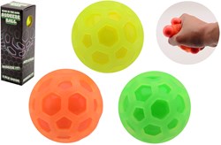 Johntoy balles anti-stress phosphorescentes - set de balles hexagonales