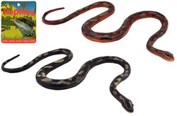 Johntoy serpent jouet Soft Touch vipère 135 cm multicolore