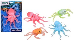 Johntoy jouet animal marin Animal World extensible multicolore