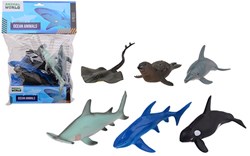 Johntoy animaux océaniques figurines de jeu - Animal World - 6 pièces