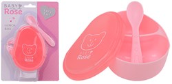 Boîte à lunch Baby Rose Baby rose sur carte 27671