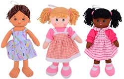 Poupées souples Baby Rose 3 Baby rose 40 cm 27695