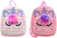 Johntoy sac à dos licorne - sac à dos enfant licorne 2 variantes