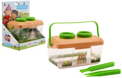 Johntoy boîte à insectes avec accessoires - Set d'exploration Fien & Teun