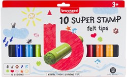 Bruynzeel Super Stempelstiften, 10st.