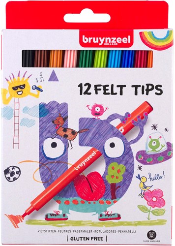 Bruynzeel Bruynzeel 12 Feutres en étui i60121112