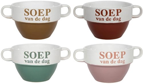 Soepkom Soep van de dag 500ml assorti